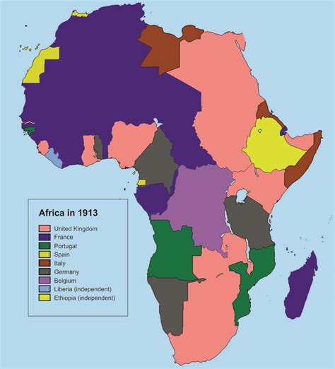 Map Of Colonization Of Africa Incredible Free New Photos Blank Map Of ...