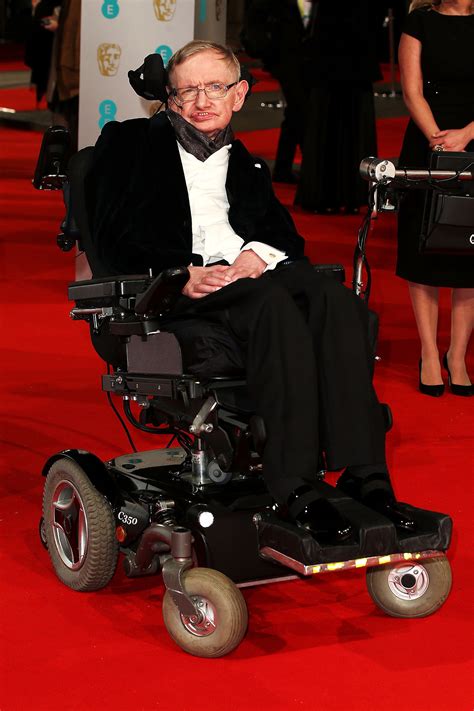 Stephen Hawking | Stars Go All Out on the BAFTA Awards Red Carpet in ...