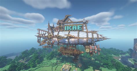 Build Challenge: Steampunk Airship | Minecraft