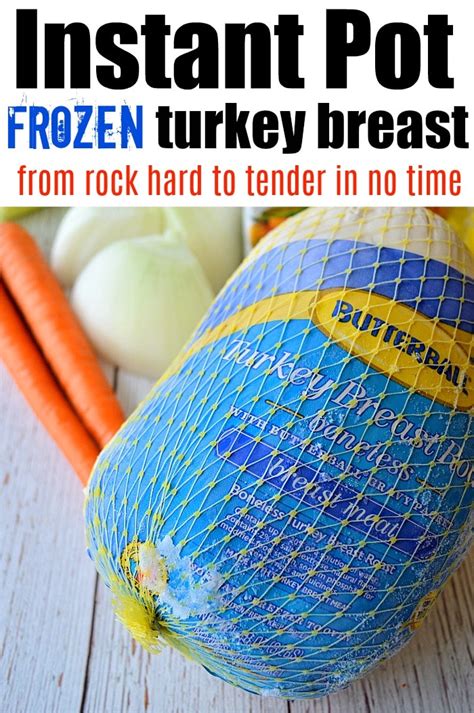 Instant Pot Frozen Turkey Breast - Ninja Foodi Frozen Turkey Breast