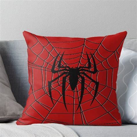 'Spiderman' Throw Pillow by RebecaF | Throw pillows, Pillows, Throw ...