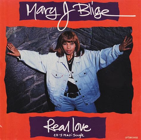 Mary J Blige* - Real Love (1992, CD) | Discogs