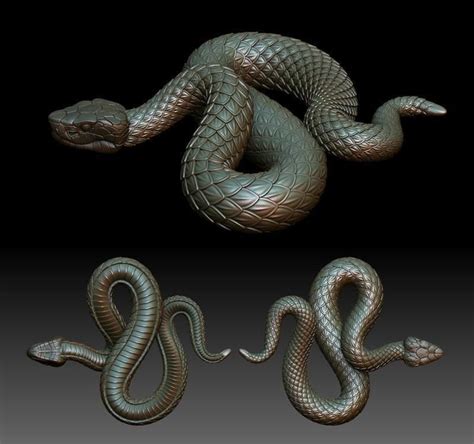 Snake | CGTrader