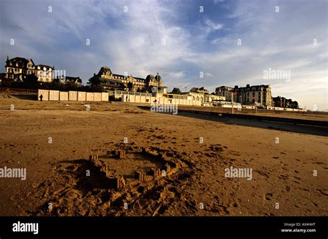 Beach of Houlgate France Stock Photo - Alamy