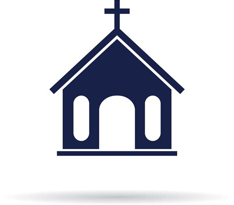 Sunday - Church Icon Clipart - Full Size Clipart (#1844001) - PinClipart