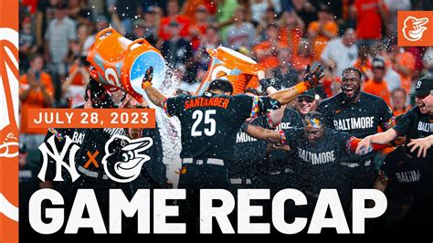 Yankees vs. Orioles Game Recap (7/28/23) | MLB Highlights | Baltimore ...