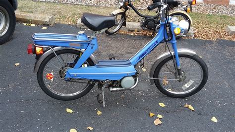 1978 Motobecane 7, Stock/Blue. | Moped Photos — Moped Army