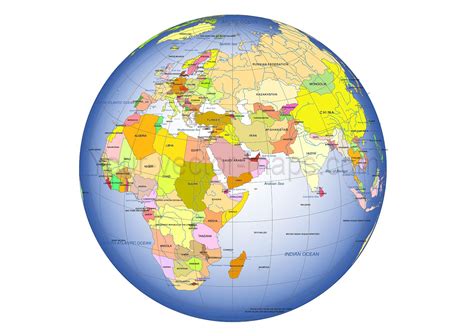 Globe Map Of The World - World Map