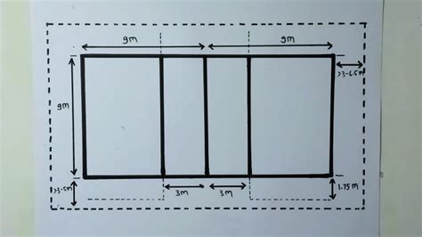 Menggambar Lapangan Bola Voli Beserta Ukurannya - Homecare24
