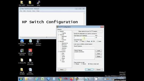 HP Switch Configuration | How to start basic configuration of Hp switch ...