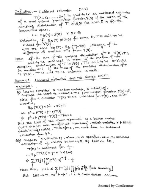 Point Estimate Statistics | PDF