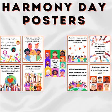 Harmony Day Posters, Harmony week Posters, Harmony Day art, Display ...