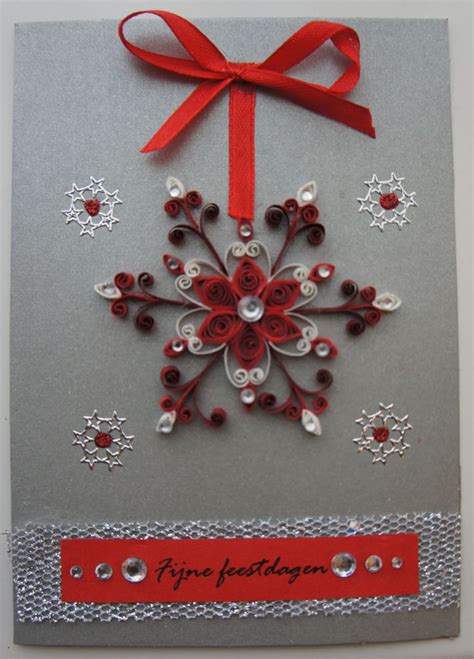 quilled christmas card