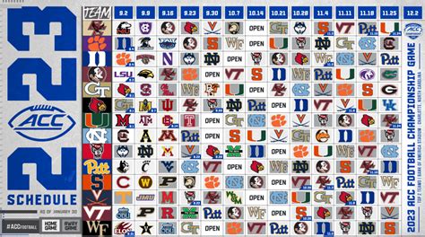 Acc Football Tv Schedule 2024 - Shae Yasmin