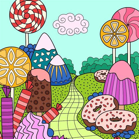 Welcome to Candy Land | Candyland, Art, Kids rugs