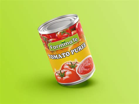 Tin Food Label Design on Behance