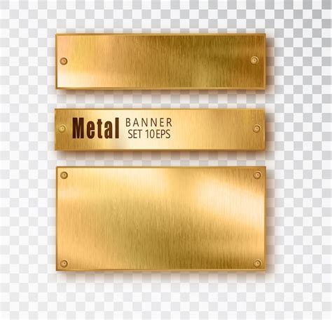 GOLD NAMEPLATE SVG Clipart Name Plate Png Gold Sign Door ...