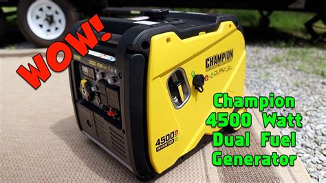 Champion 4500 Inverter Generator Manual