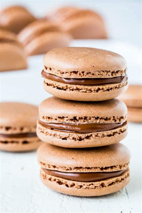 chocolate macaron recipe