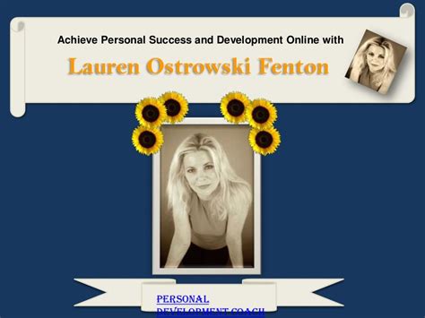 Achieve personal success and development online with lauren ostrowski…