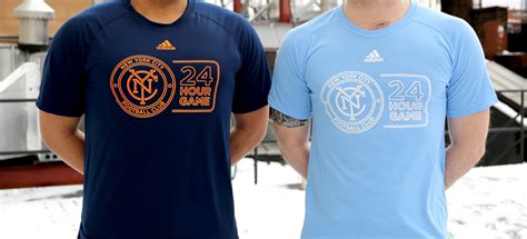 NYCFC’s 24 Hour Game – Team Jerseys Revealed!