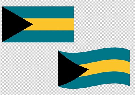 Bahamas Flag SVG Vector Clip Art Cutting Files for Cricut - Etsy