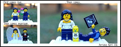 Our lego pregnancy announcement! | BabyCenter