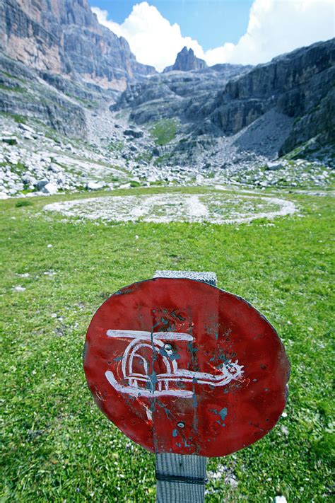 Rustic Sign Showing A Hand Painted Photograph by Lars Schneider - Pixels