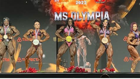 2022 Ms. Olympia Results — Andrea Shaw Wins Ms. Olympia | MiddleEasy