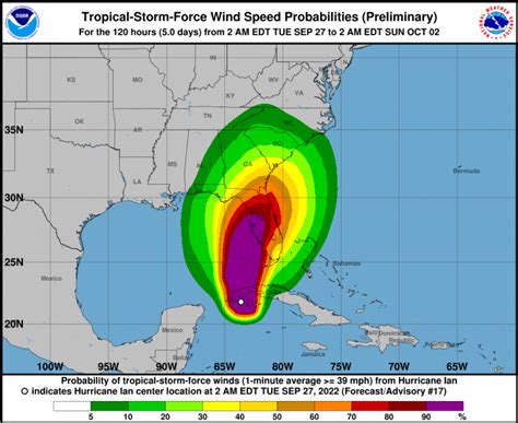 Hurricane Ian Path Tracker as Florida-Bound Storm Rapidly Strengthening ...