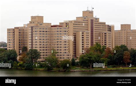 Manhattan Psychiatric Center, Wards Island, New York City Stock Photo ...