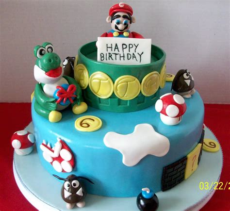 Mario Cakes and 4 Easy Steps and Tutorials Links | Cake Journal