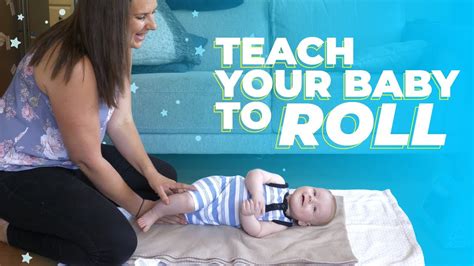 Help Your Baby Roll Over Now: 4 Tips to Teach Baby to Roll Over - YouTube