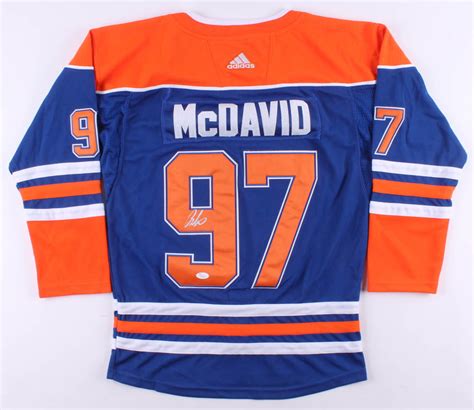 Connor McDavid Signed Oilers Captain Jersey (JSA LOA) | Pristine Auction