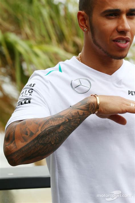 Lewis Hamilton, Mercedes AMG F1 and his tattoos on his arm | FORMULA 1 ...