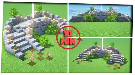 Minecraft But I create a Simple Beacon Design In 10 Minutes!... - YouTube