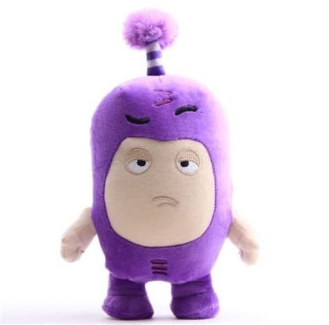 Oddbods Jeff Purple Soft Stuffed Plush Toy | Toy Game Shop