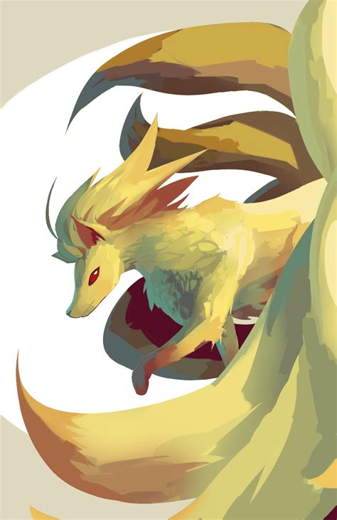 Ninetales by Daboya on DeviantArt