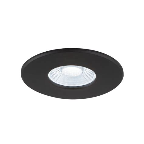 UNIVERSAL DOWNLIGHT Cover, for Downlight IP65, round, black — Intalite UK