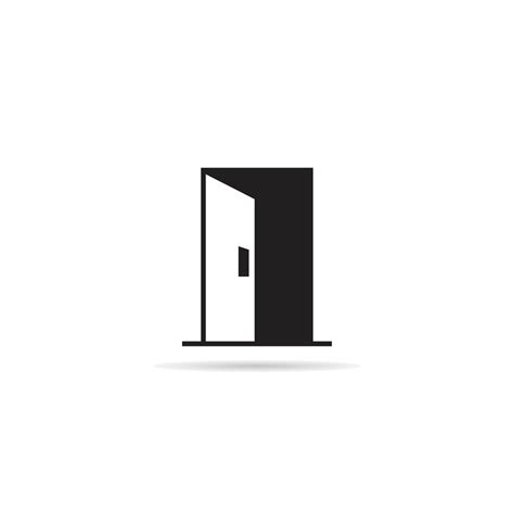 open door icon vector illustration 11373152 Vector Art at Vecteezy