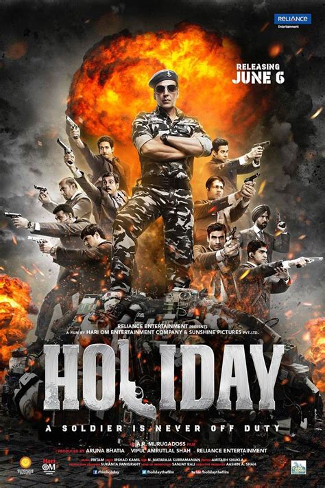 Holiday Movie Posters - Akshay Kumar - XciteFun.net