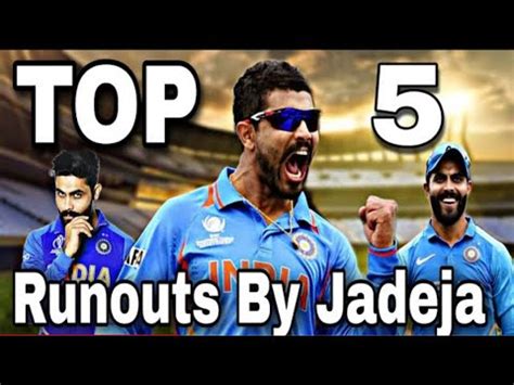 Top 5 Runouts By Ravindra Jadeja || Ravindra Jadeja Fielding ...