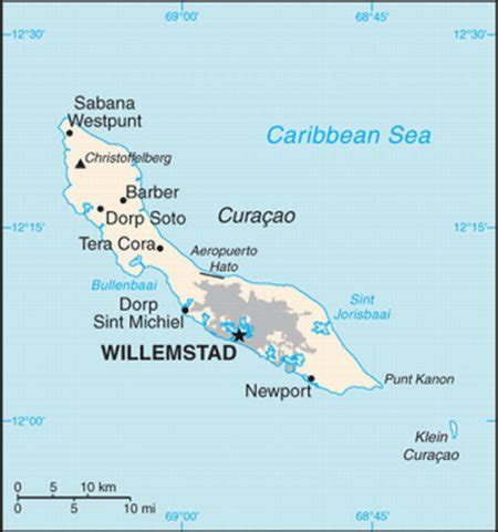 Curacao Maps - Find That Island In The Caribbean