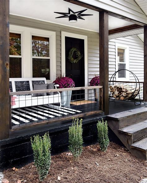 31 Fabulous Front Porch Makeover Ideas On A Budget | Porch remodel ...