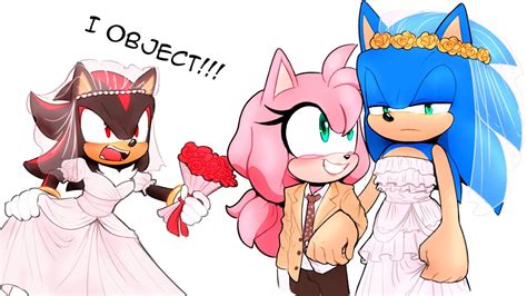 Sonic and Amy's Wedding - Sonic x Amy (Sonamy) Comic Dub Compilation ...