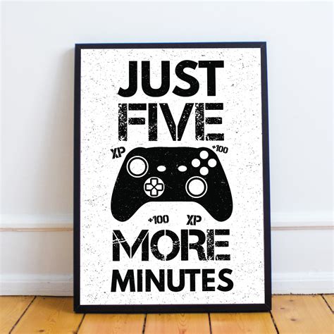 Gaming Prints Games Room Boys Bedroom Decor Gamer Gifts Wall Art Gaming ...