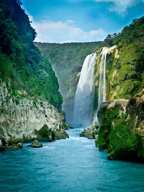 Cascada de Tamul, San Luis Potosí, Mexico | Beautiful places nature ...