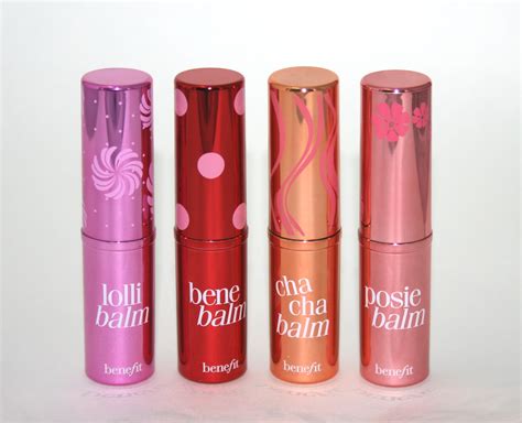 Benefit Hydrating Lip Balms: Benebalm, Posiebalm, Chachabalm and ...