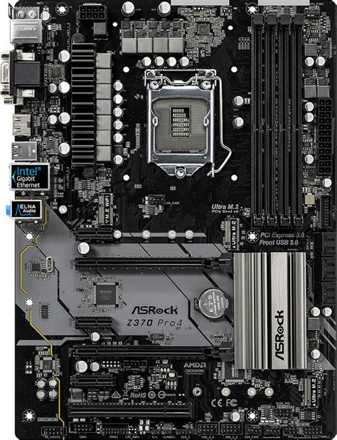 Asrock Z370 Pro4 - Motherboard Specifications On MotherboardDB