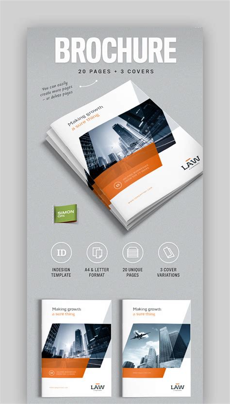 35 Best InDesign Brochure Templates - Creative Business Marketing (2020 ...